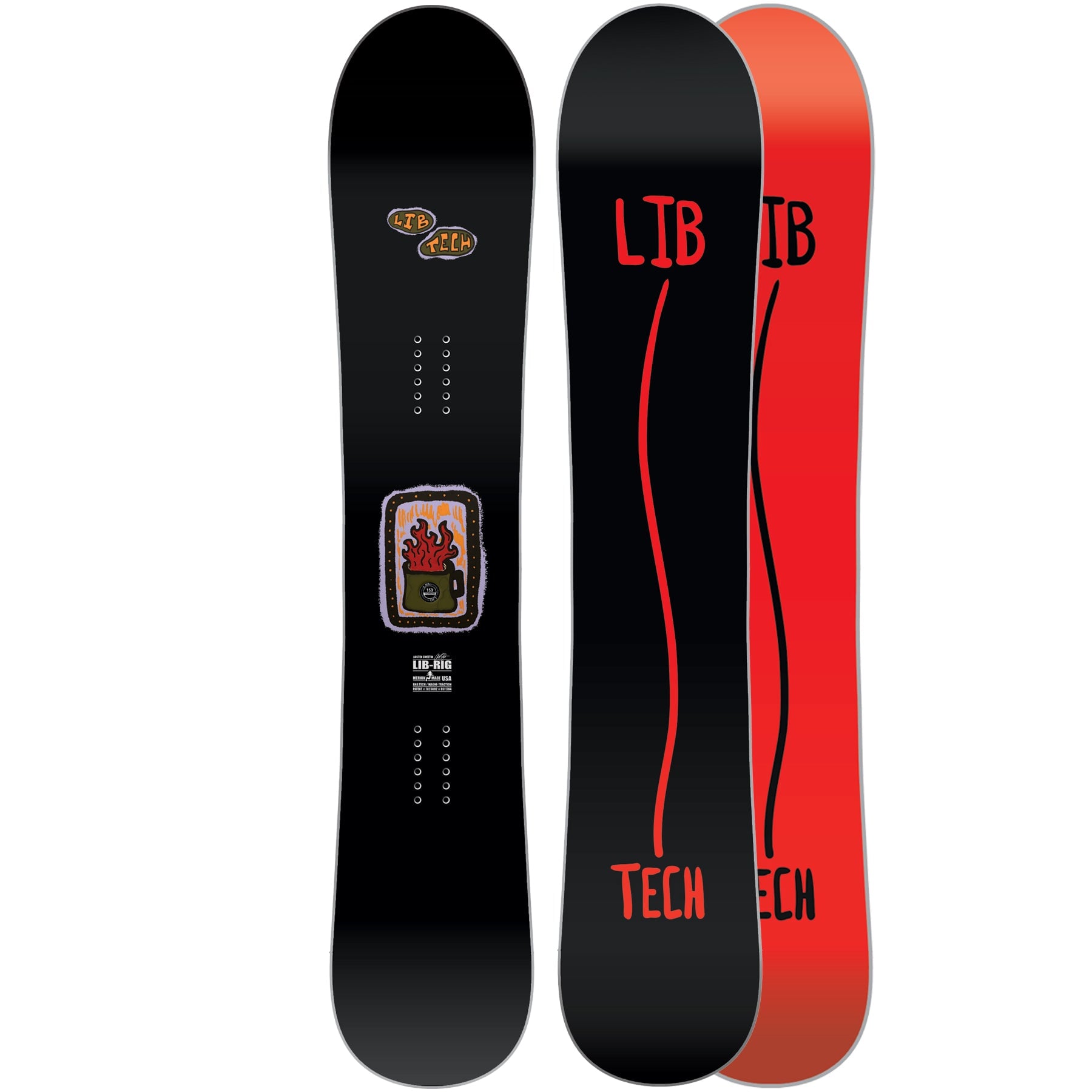 Lib Tech Lib Rig 2025 | Mens Snowboards Australia