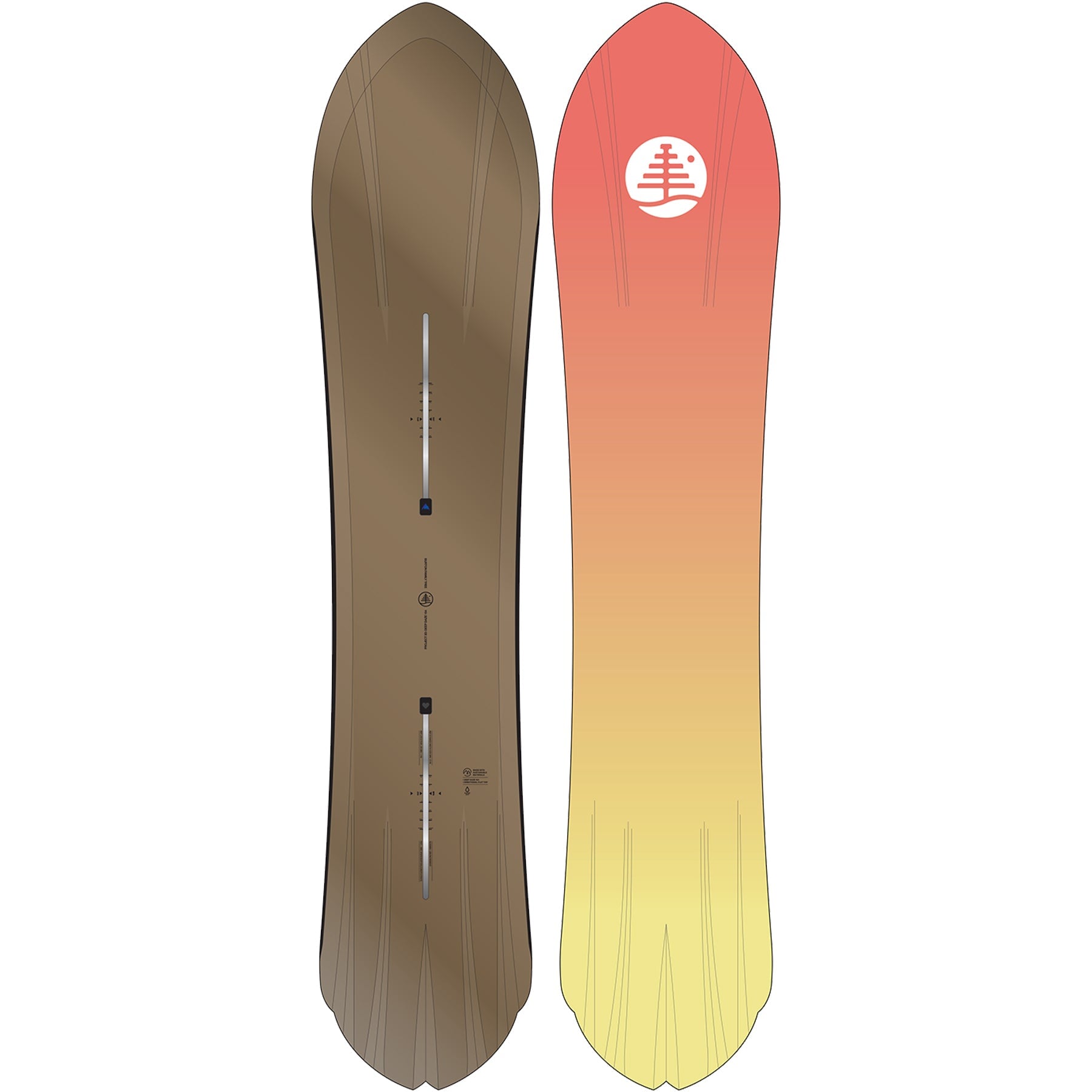 Burton Family Tree 3D Deep Daze 2024 Mens Snowboards Australia