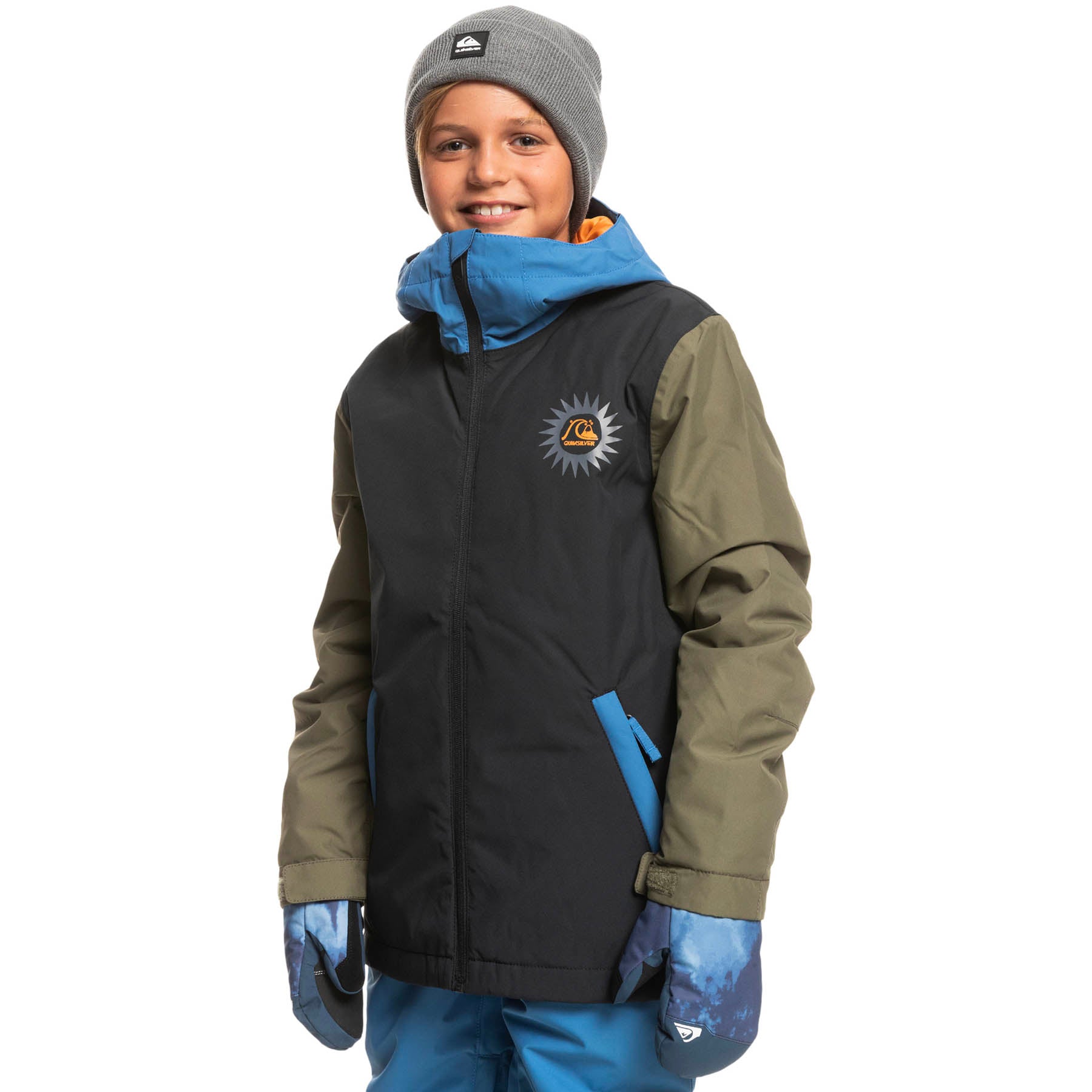 Quiksilver In The Hood Youth Jacket 2023 Youth Snowboard Jackets Australia