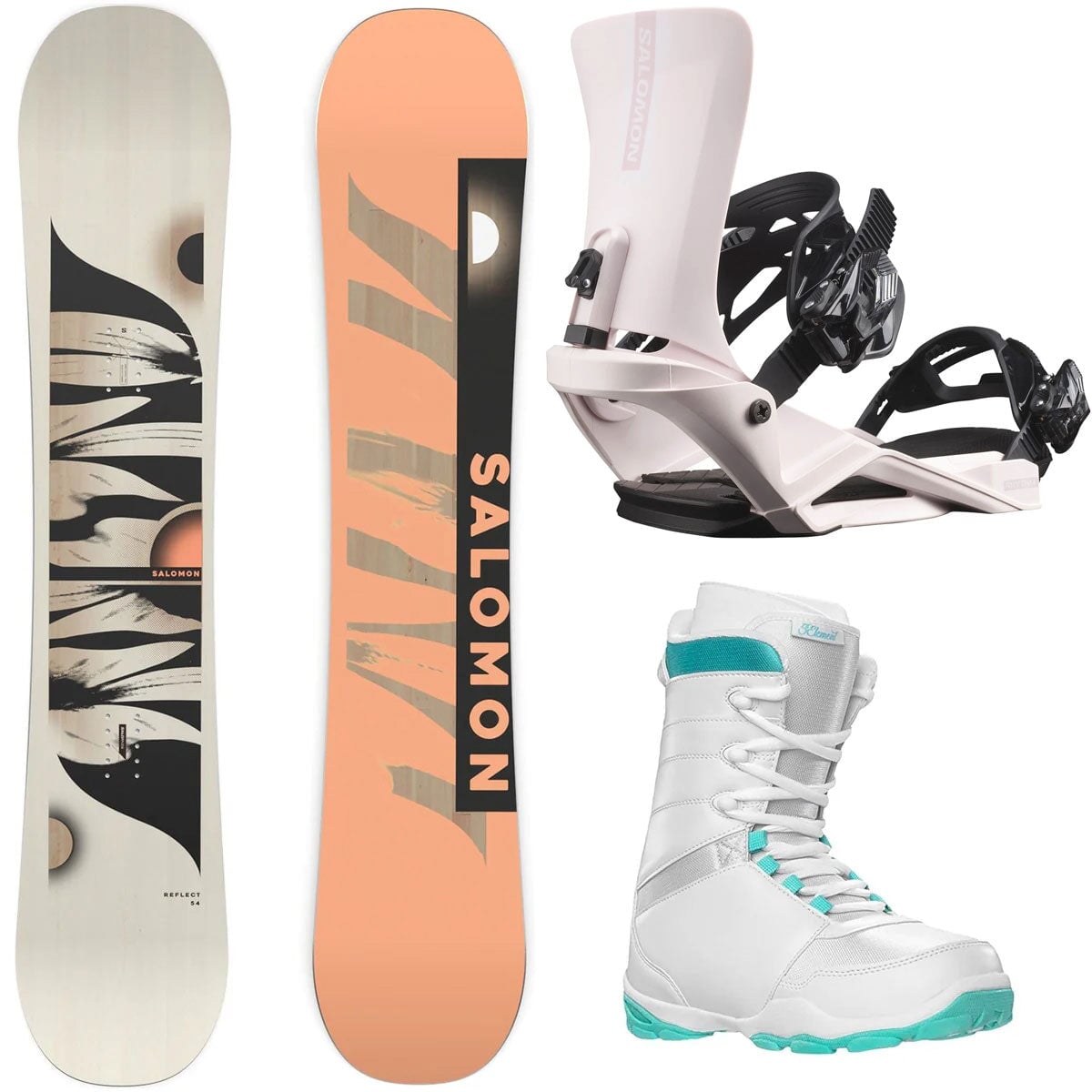 Salomon Womens Reflect / Salomon Rhythm / 5th Element L-1 Package