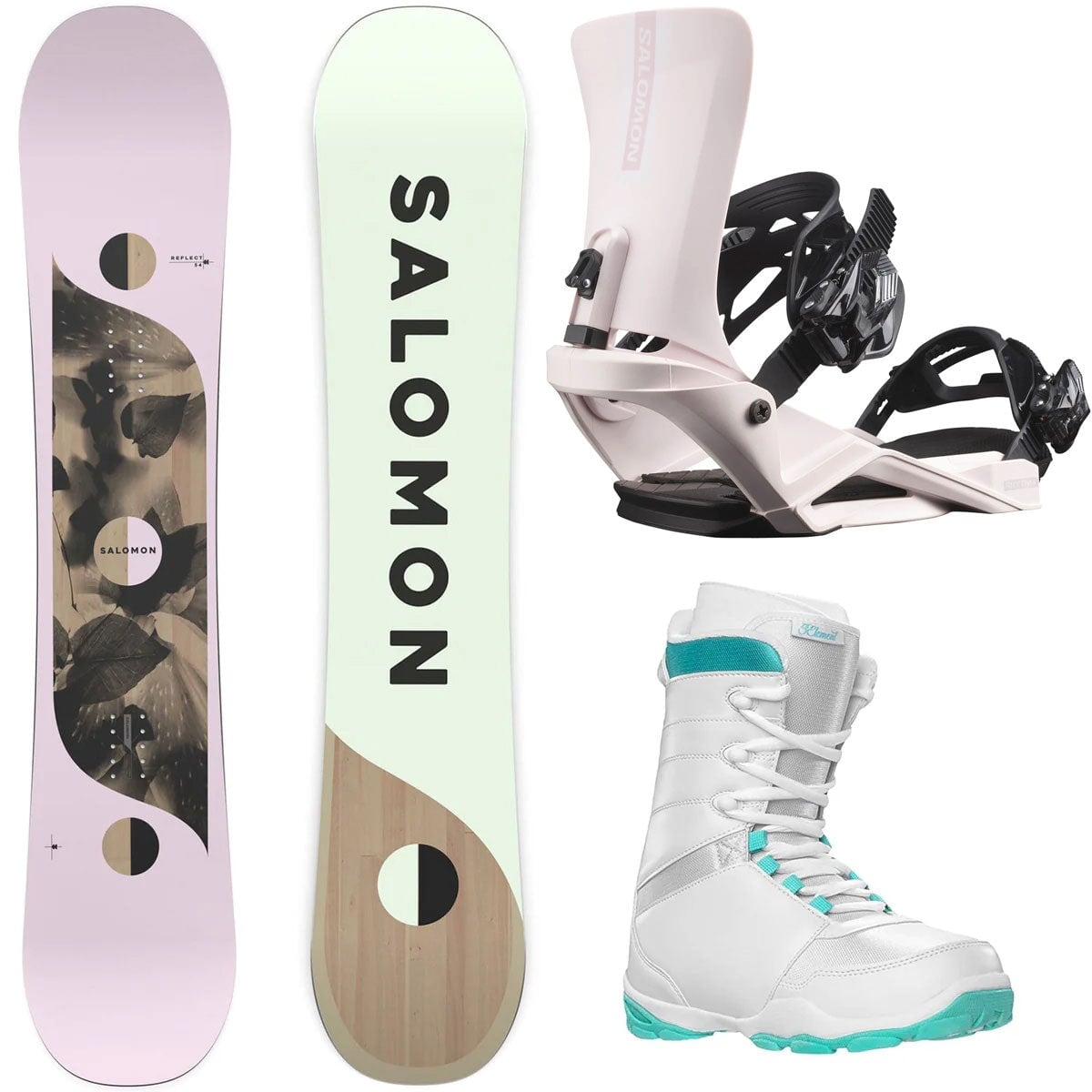 Salomon Womens Reflect / Salomon Rhythm / 5th Element L-1 Package