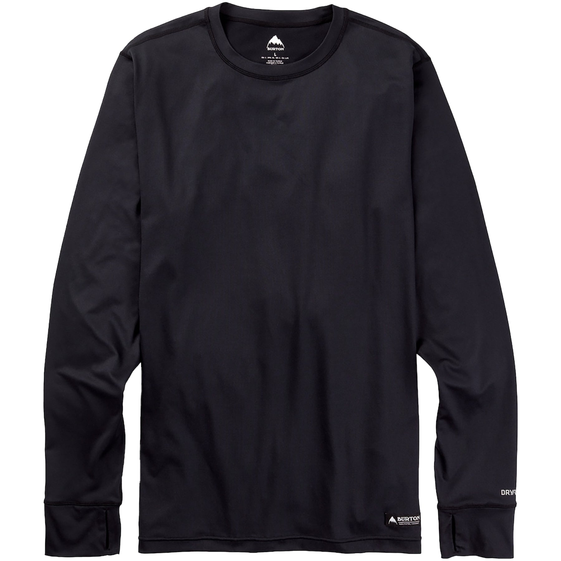 Burton Men's Midweight Base Layer Crewneck 2024 | Men’s Snowboard ...