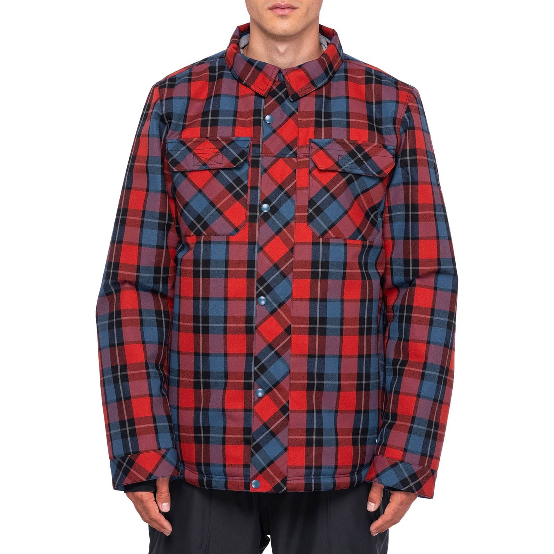 Brick Red Plaid