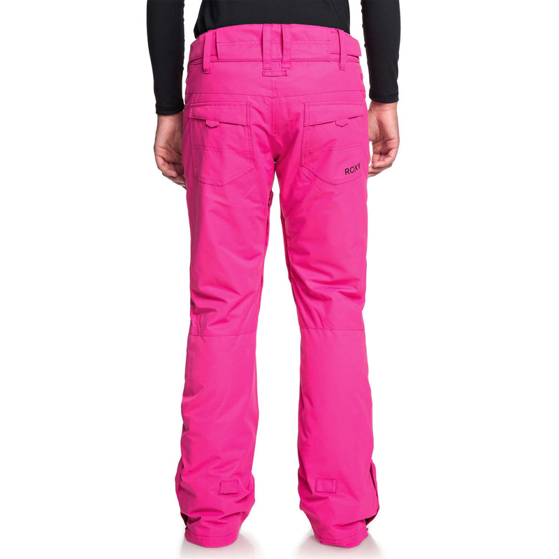 Roxy Backyard snow pants in beetroot pink
